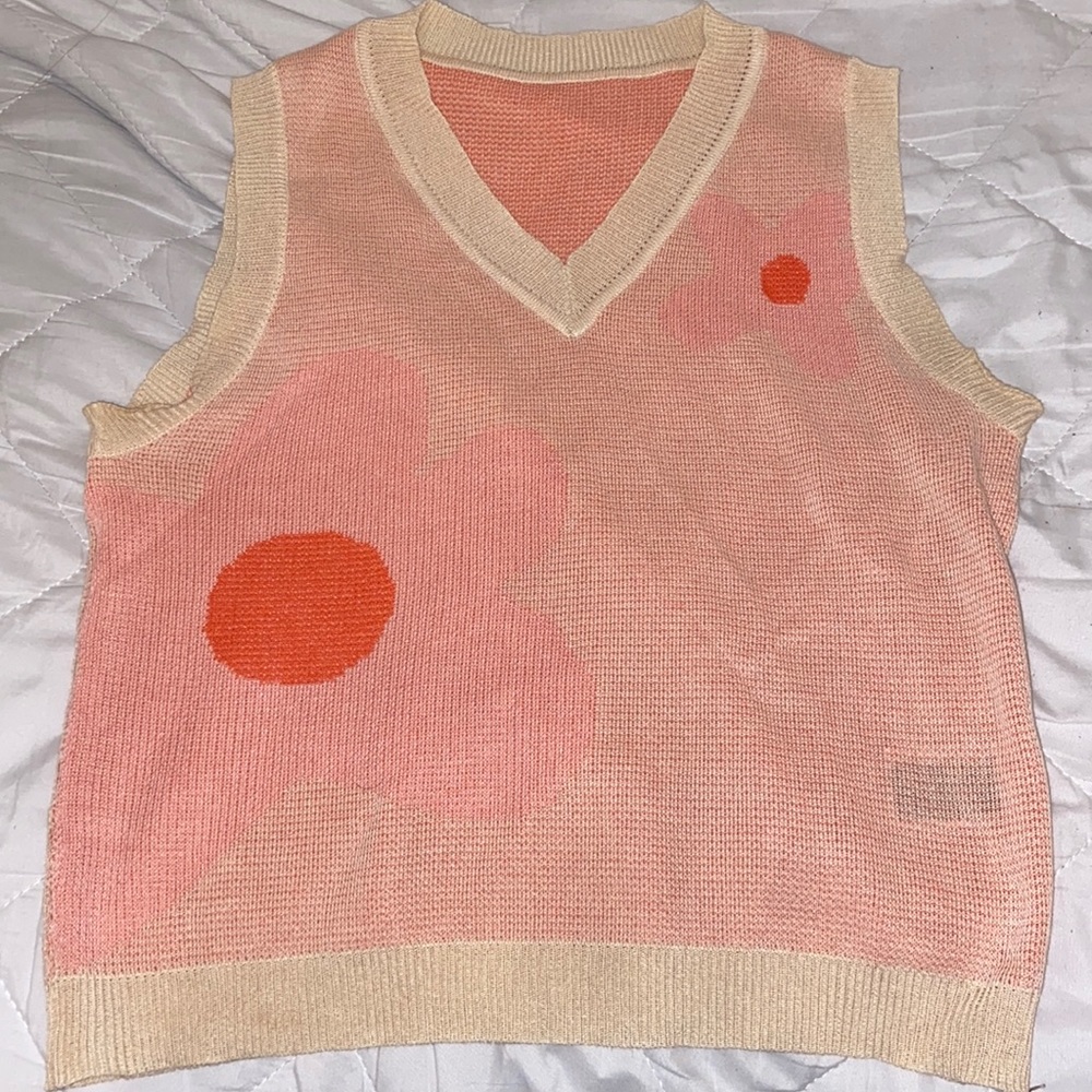 Cute Groovy Flower Shirt/Vest